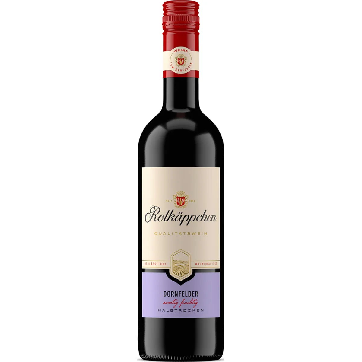 Rotkäppchen Dornfelder Rotwein halbtrocken 0,75 l | 2024