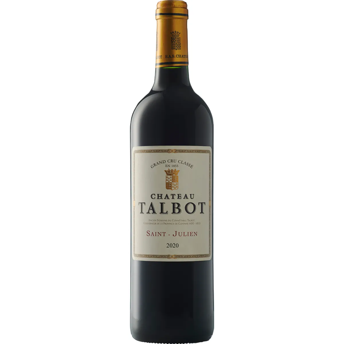 Château Talbot 4ème Cru Classé Rotwein trocken 0,75 l | 2020