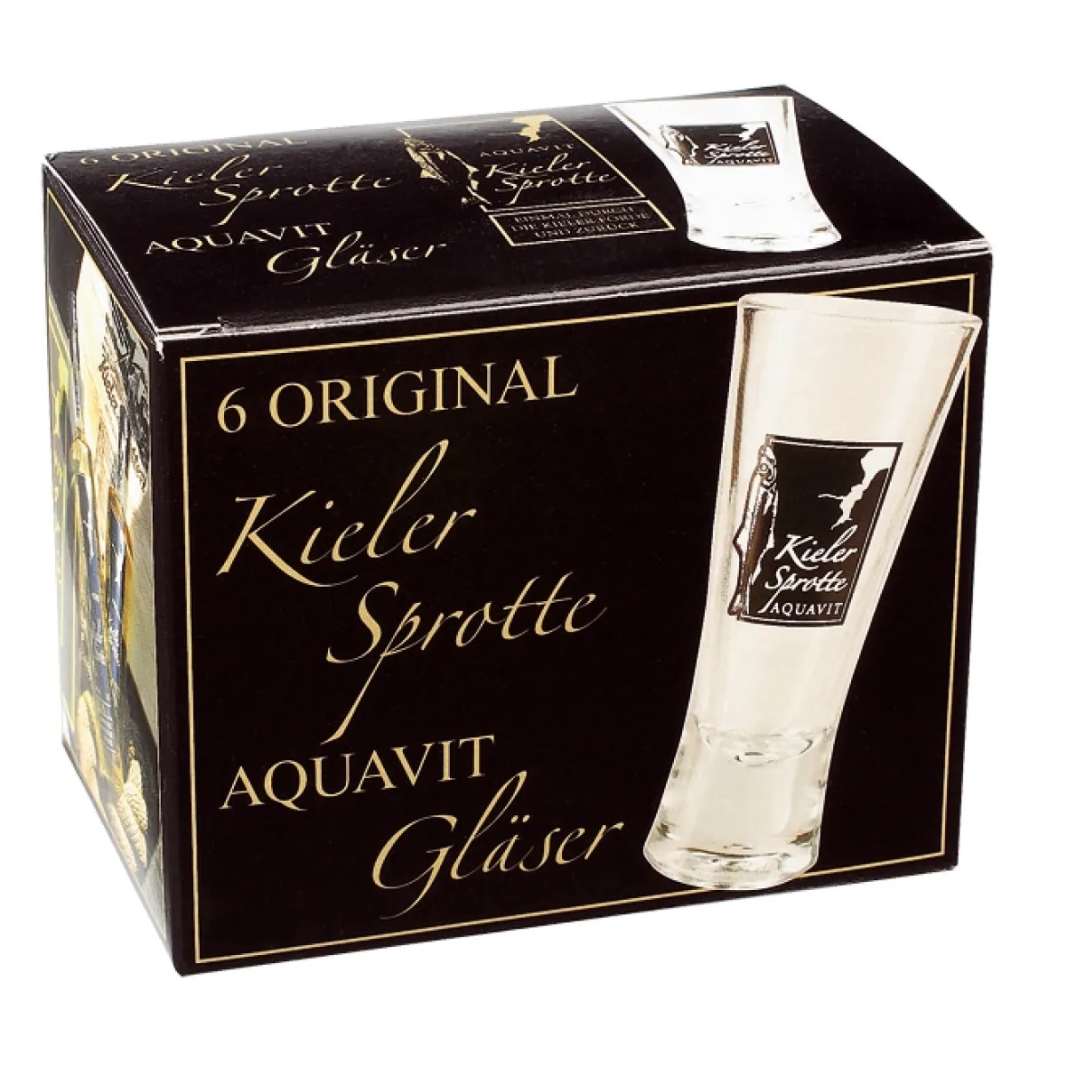 Kieler Sprotte Original Gläser 6 Stück im Karton