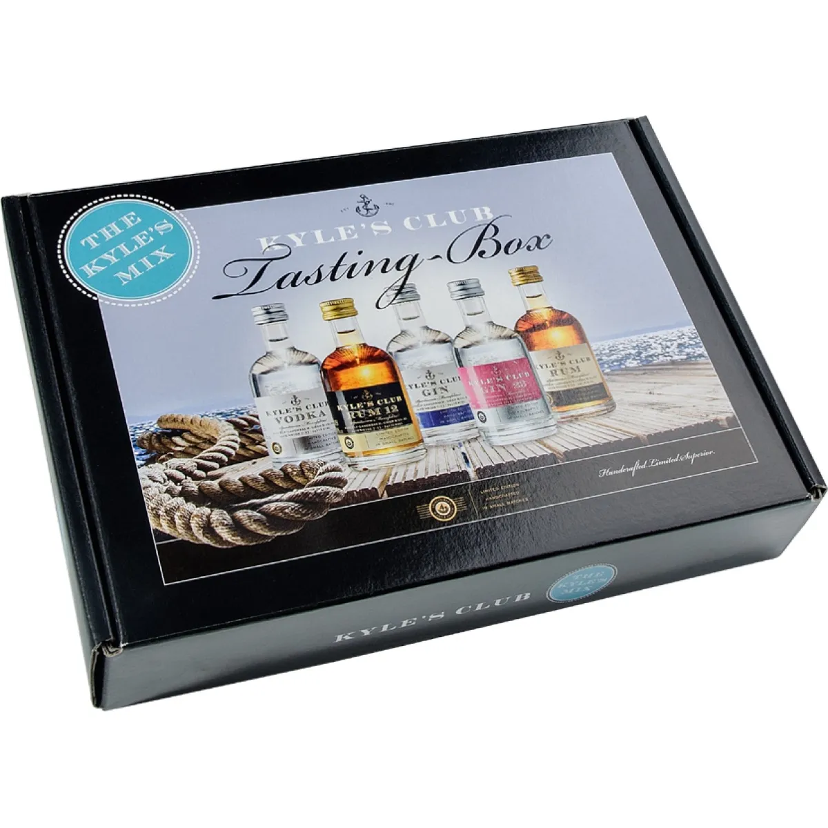 Kyle`s Club MIX Tasting-Set 5 Flaschen 40% vol. 5 x 0,05 l