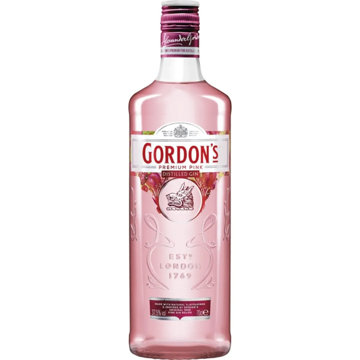 Gordon's Premium Pink Distilled Gin 37,5% vol. 0,7 l