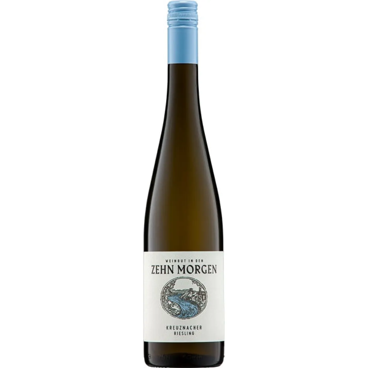 Weingut In den Zehn Morgen Kreuznacher Riesling Bio/Vegan Weißwein trocken 0,75 l | 2022