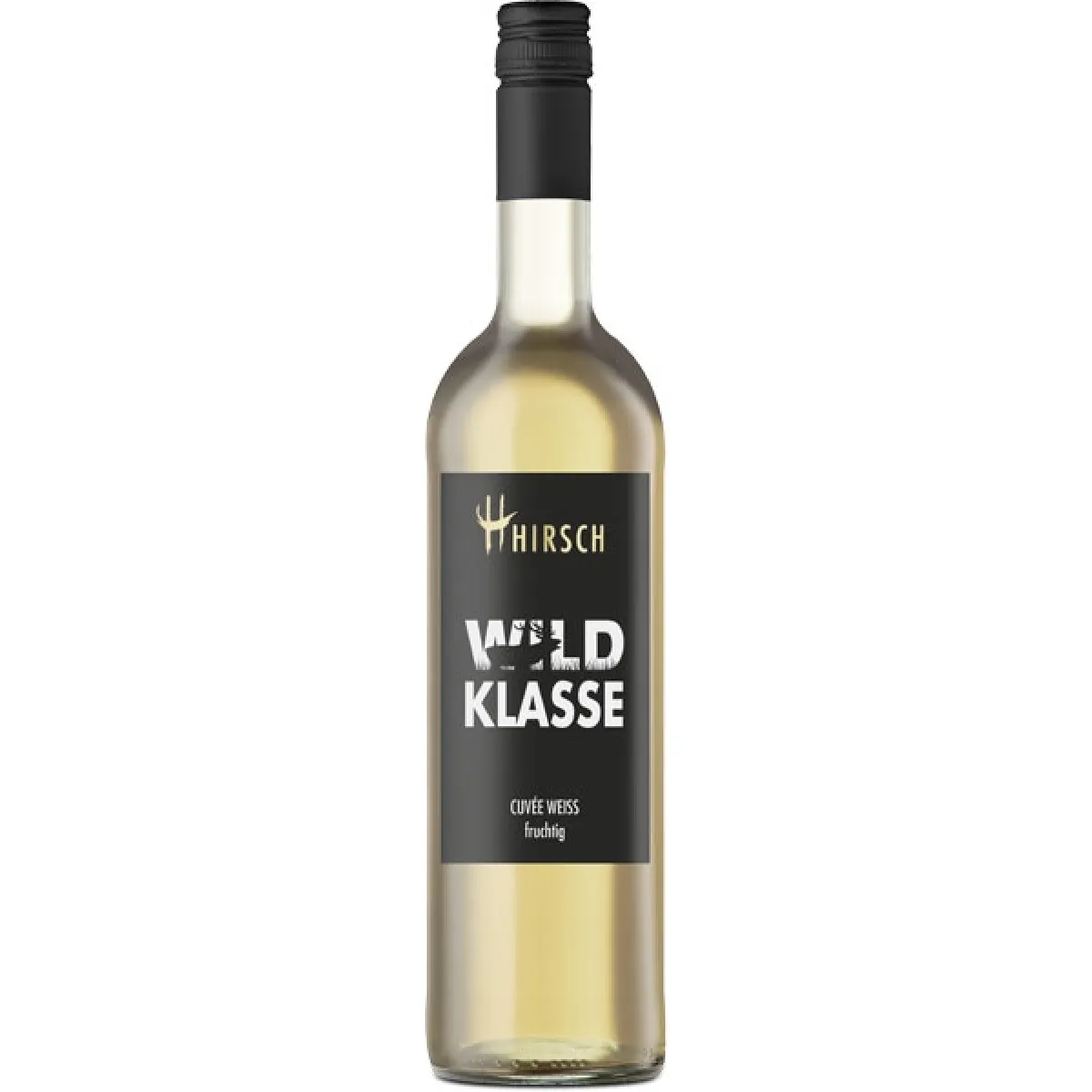 Hirsch Wildklasse Cuvée Vegan Weißwein feinherb 0,75 l | 2023