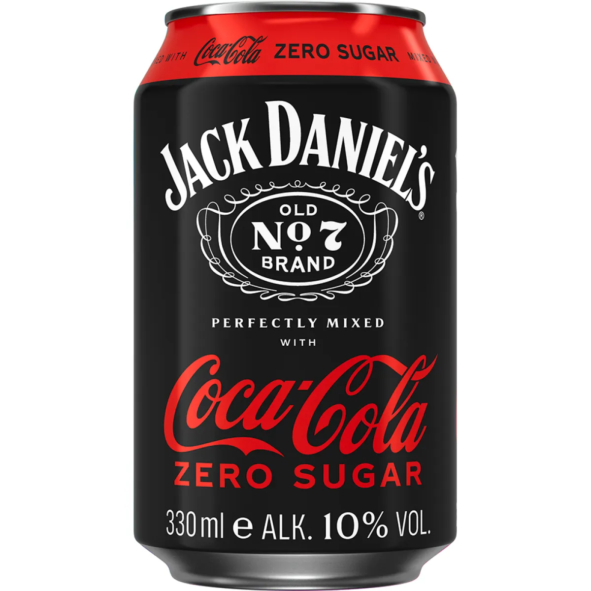 Jack Daniel's mit Coca-Cola Zero 10% vol. 0,33 l