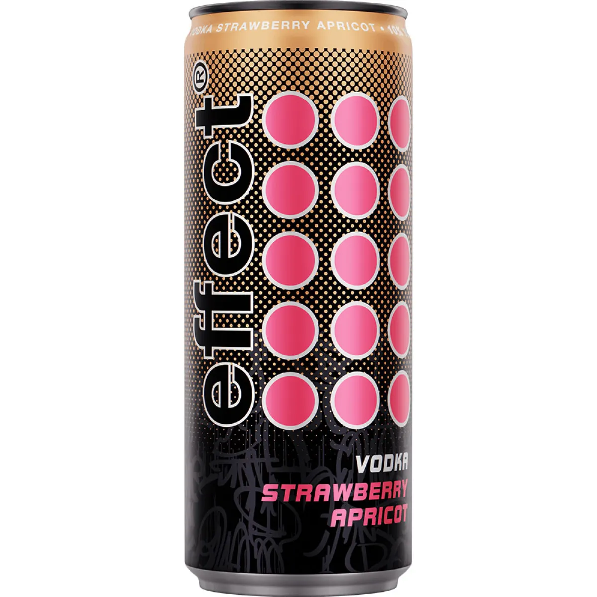 effect Vodka Strawberry Apricot 10% vol. 0,33 l