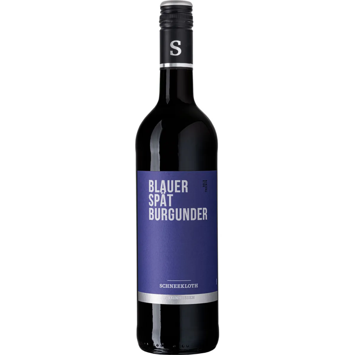 Schneekloth Blauer Spätburgunder Rotwein halbtrocken 0,75 l | 2023