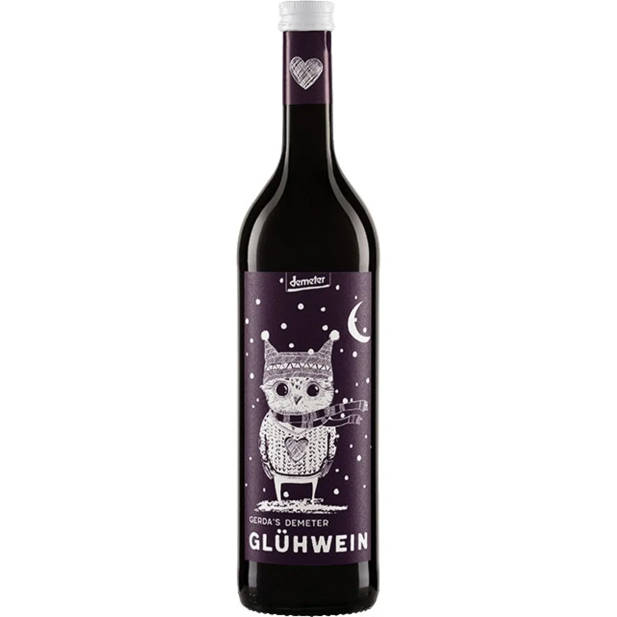 Gerda's Roter Demeter Glühwein Bio süß 0,75 l