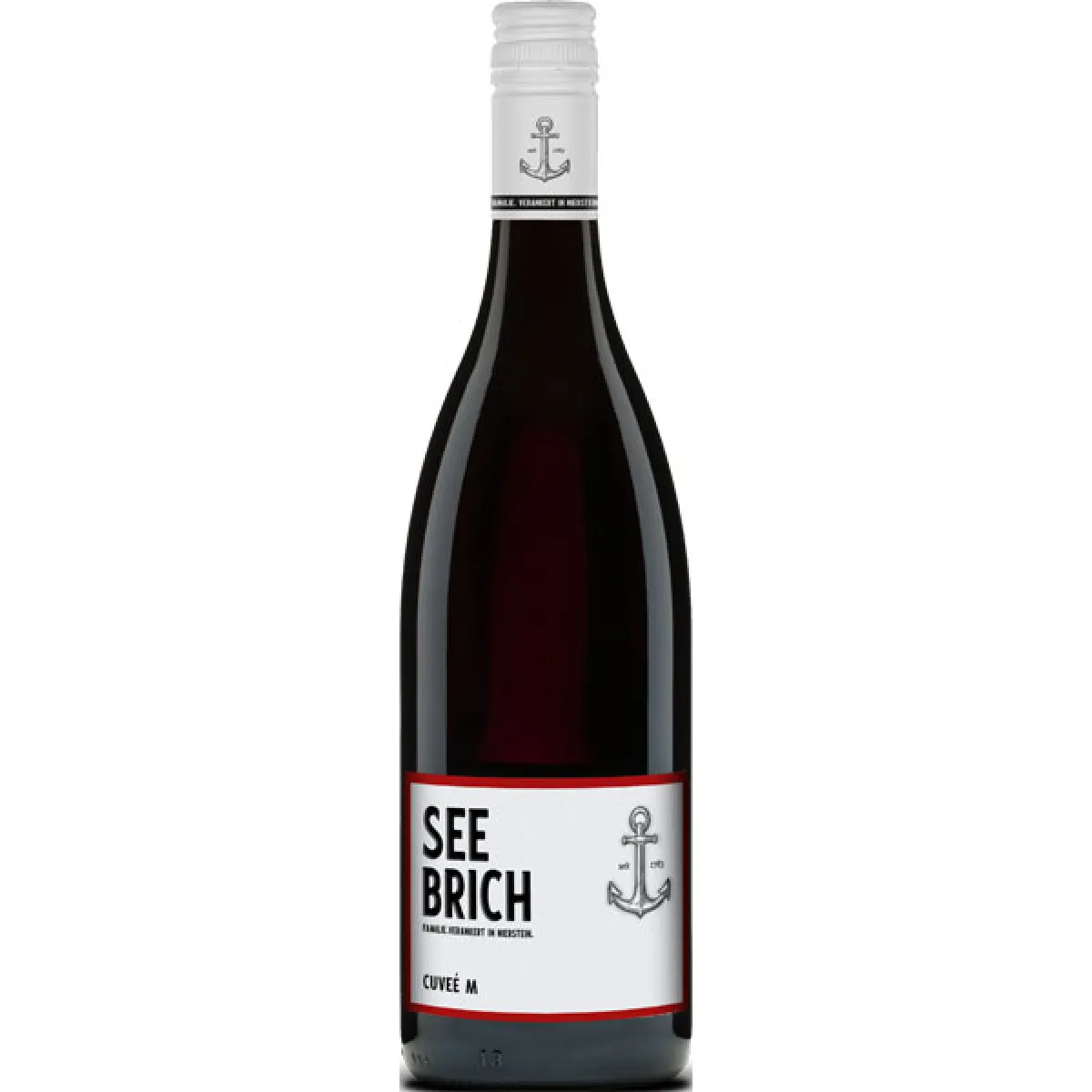 Seebrich Cuveé M Vegan Rotwein halbtrocken 0,75 l | 2022