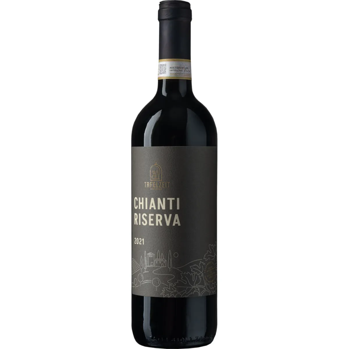 Tafelzeit Chianti Riserva Rotwein trocken 0,75 l | 2021