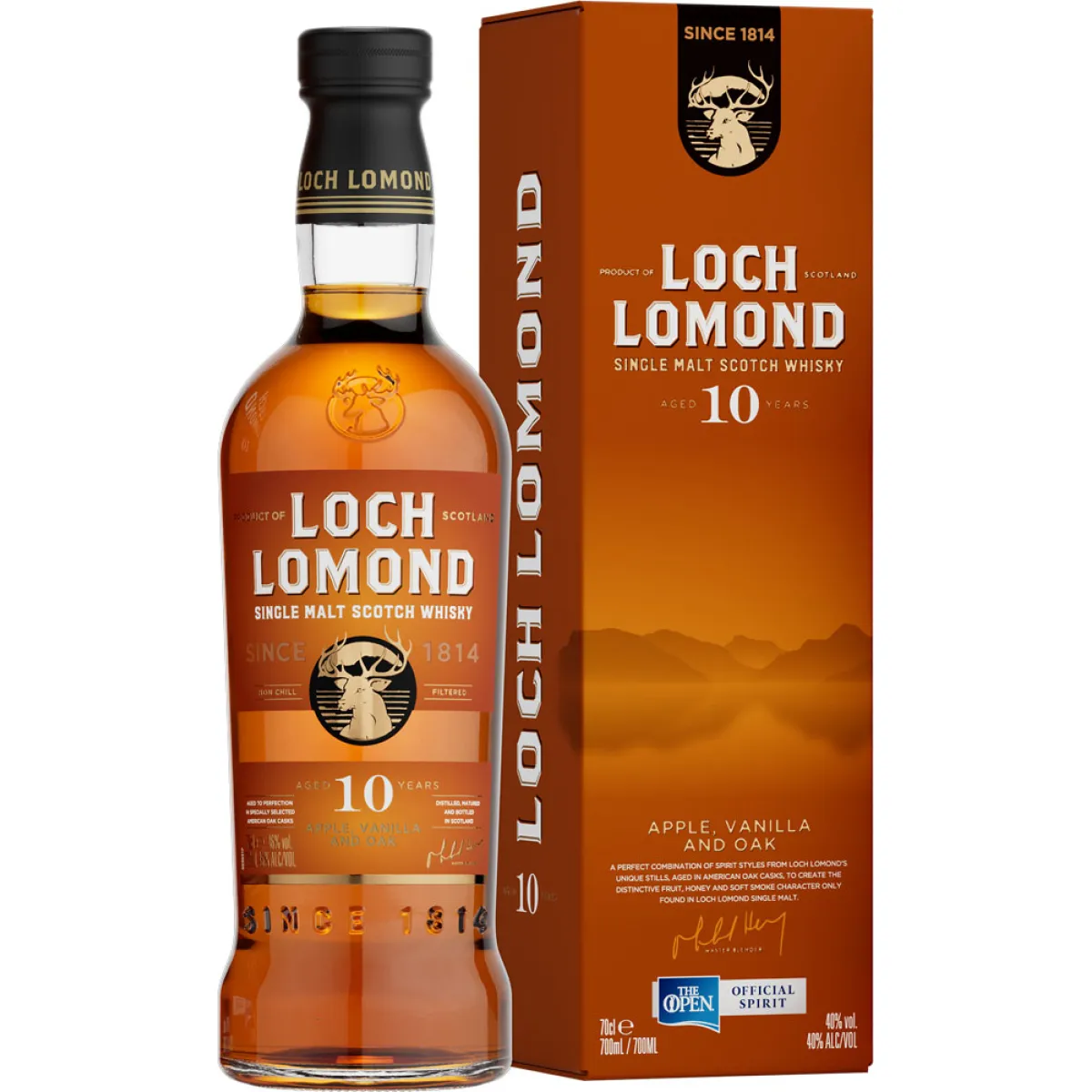 Loch Lomond Scotch Whisky 10 Years 40% vol. 0,7 l