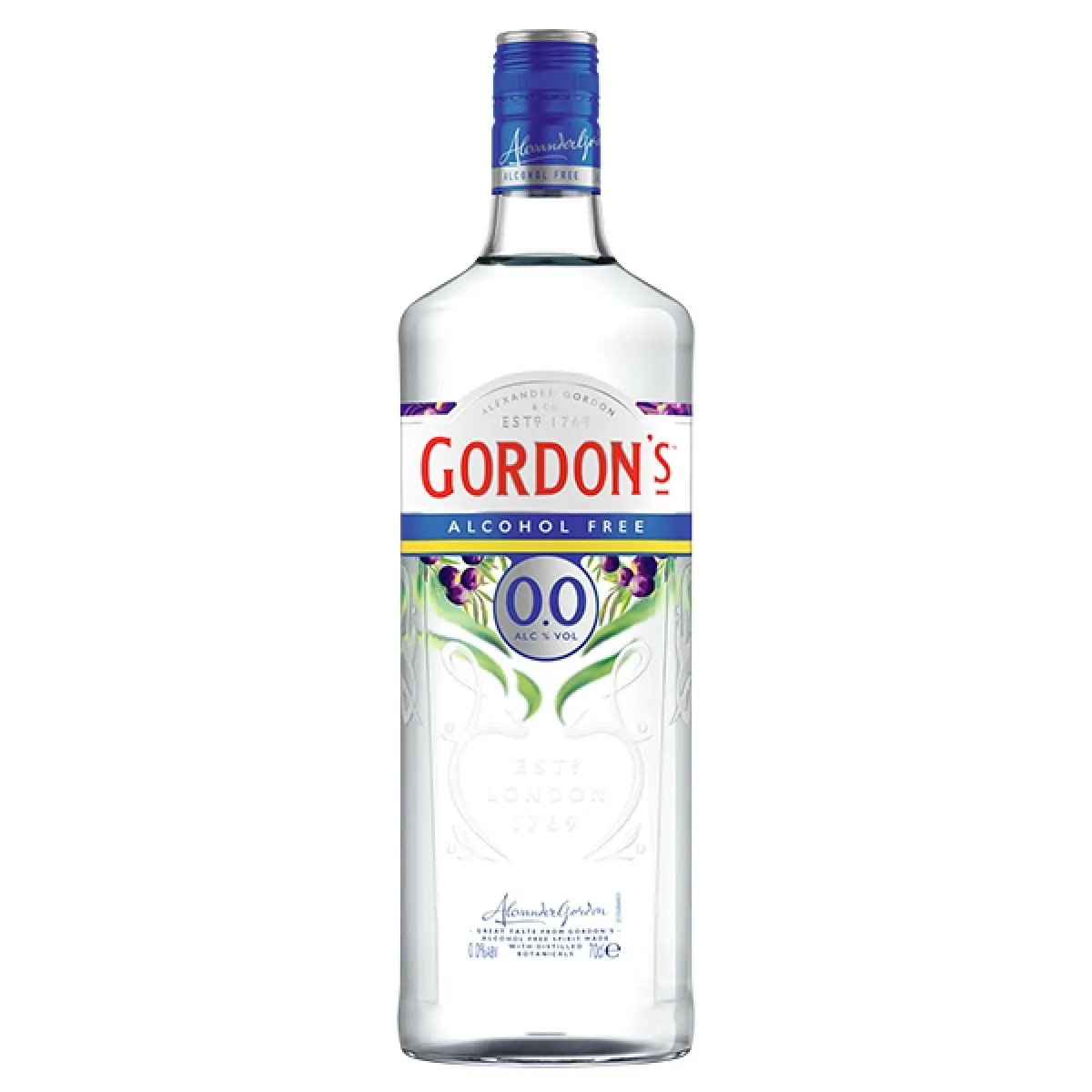Gordon's Gin Alcohol Free alkoholfrei 0% vol. 0,7 l