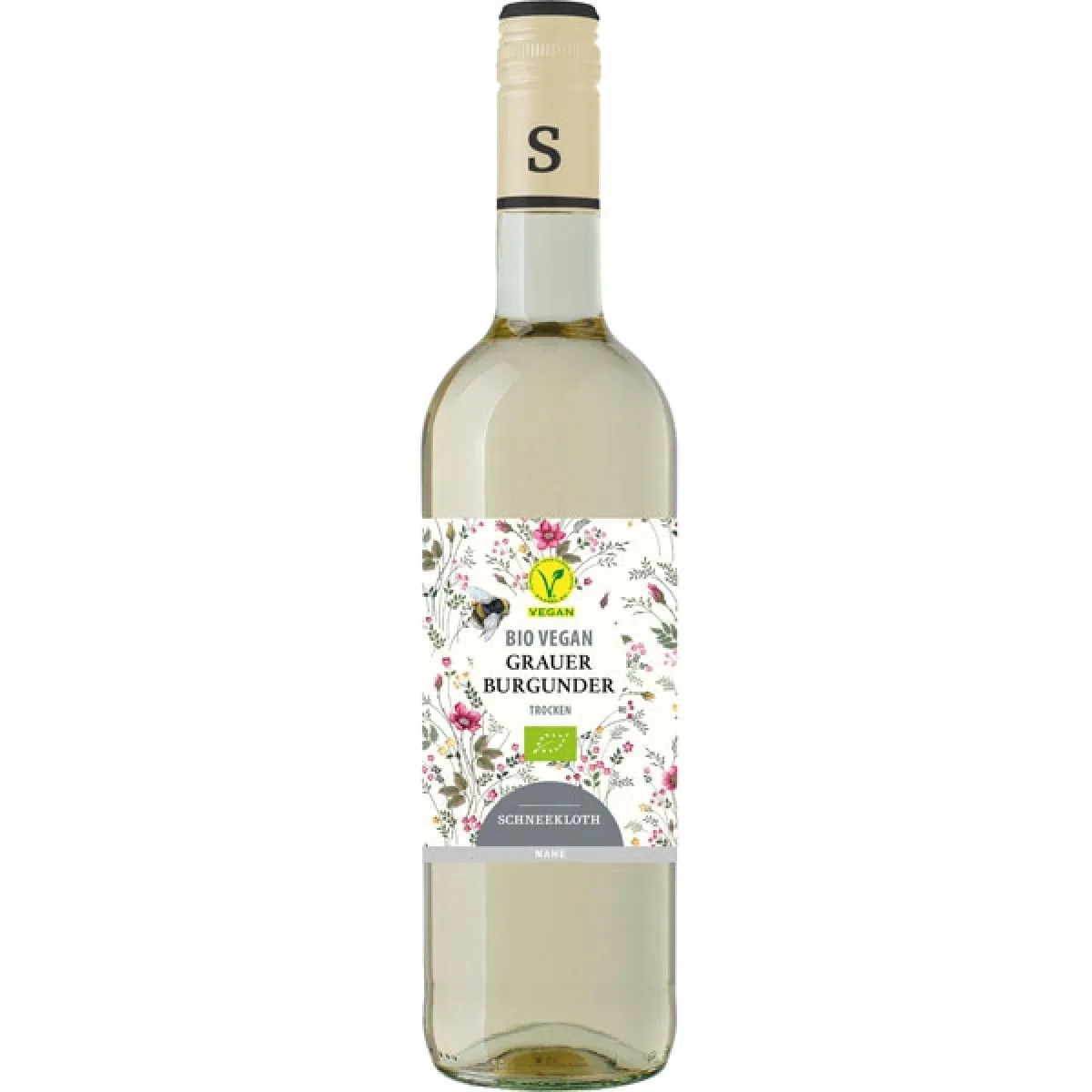Schneekloth Grauer Burgunder Bio/Vegan Weißwein trocken 0,75 l | 2023