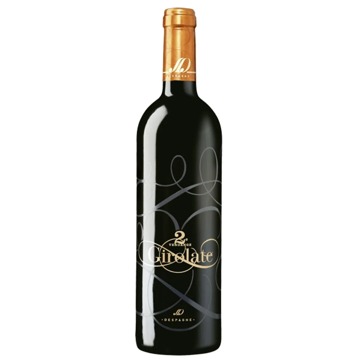 Vignoble Despagne Girolate 2ème Vendange AC Rotwein trocken 0,75 l | 2002