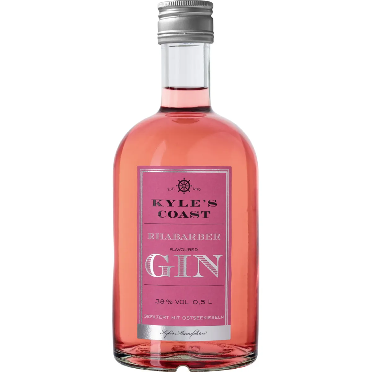 Kyle's Coast Rhabarber Gin 38% vol. 0,5 l