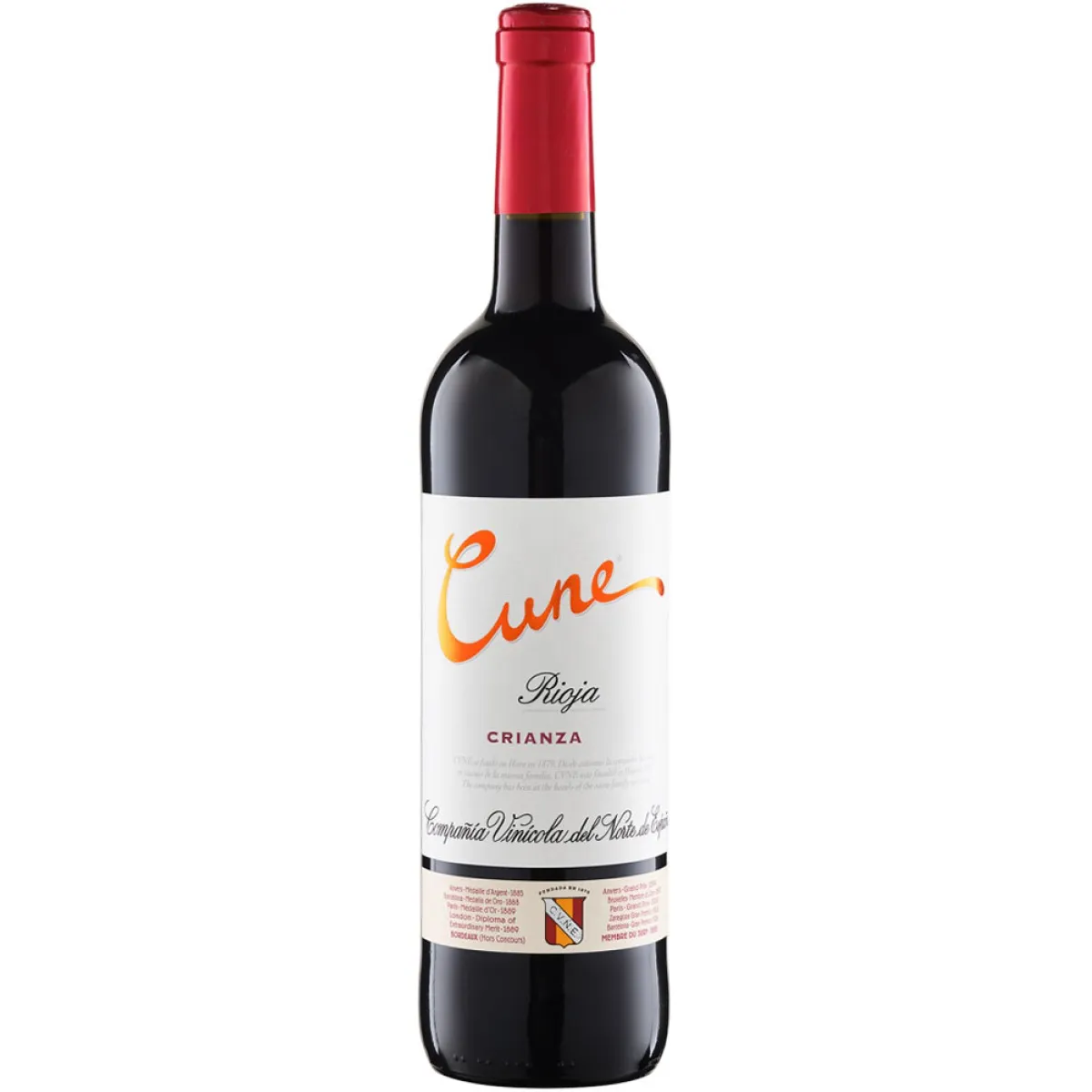 Cune Rioja Crianza Vegan Rotwein trocken 0,75 l | 2021
