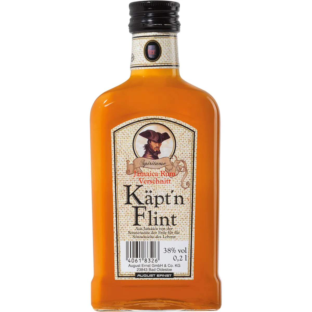 Käpt'n Flint Jamaika Rum-Verschnitt 38% vol. 0,2 l