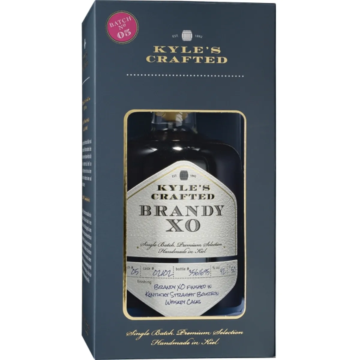 Kyle`s Crafted Brandy XO Batch No.5 42% vol. 0,5 l