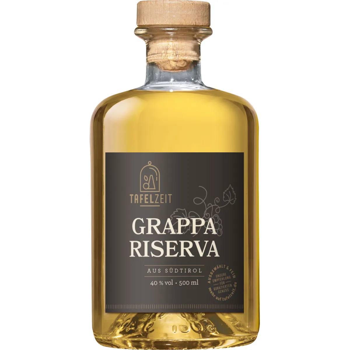Tafelzeit Grappa Riserva 40 % vol. 0,5 l