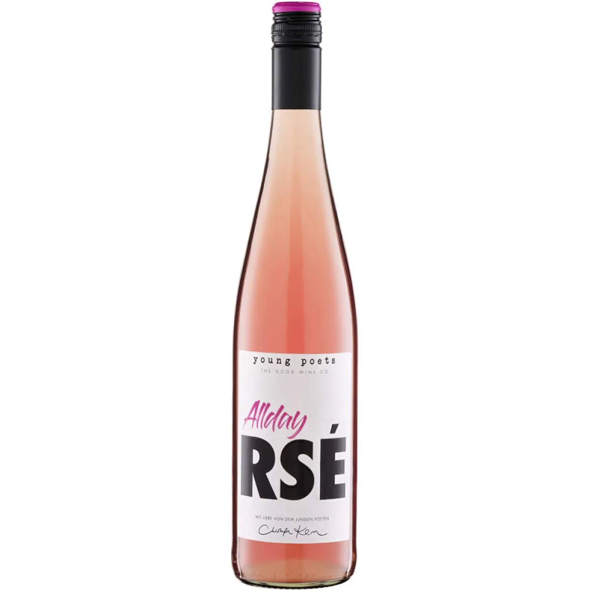 Young Poets Allday Rosé Vegan Roséwein halbtrocken 0,75 l | 2024