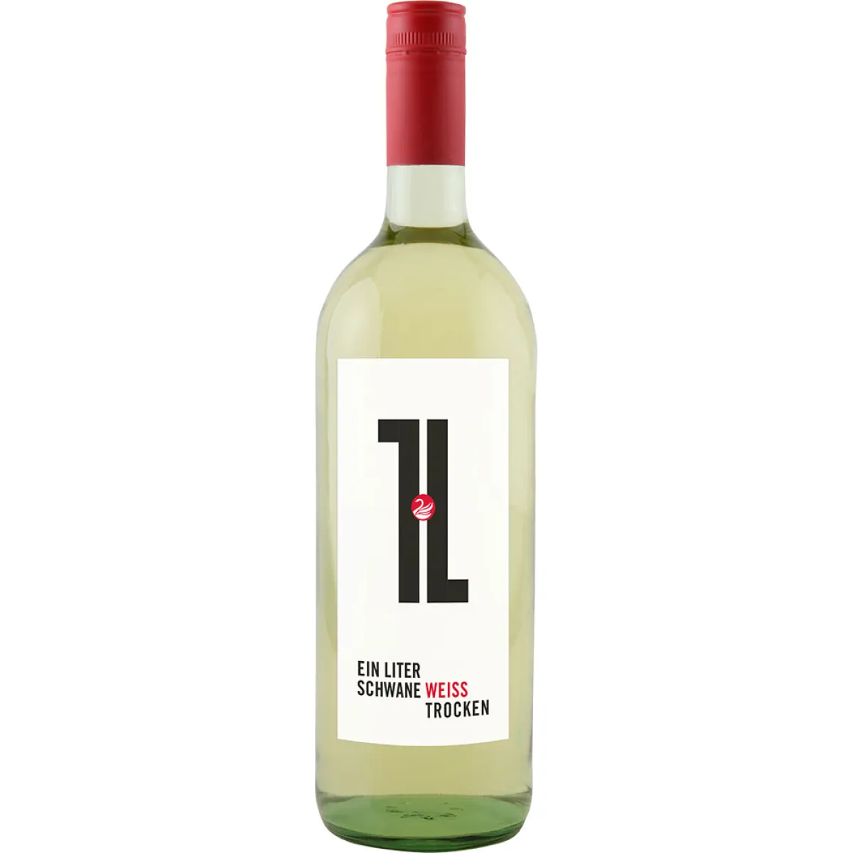 Schwane Ein Liter Weiss Vegan Weißwein trocken 1 l | 2024