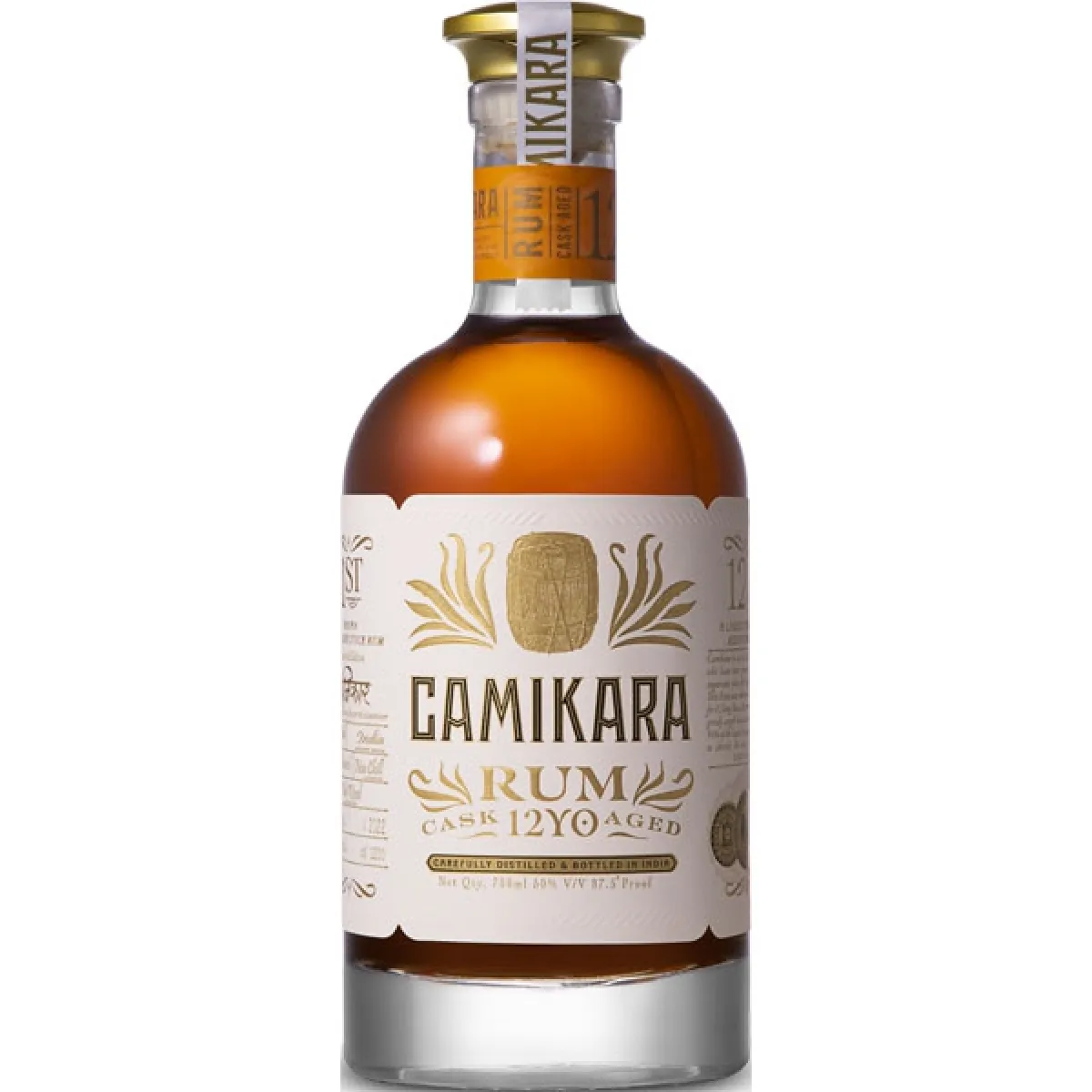 Camikara Indian Pure Cane Juice Rum 12 Years 50% vol. 0,7 l