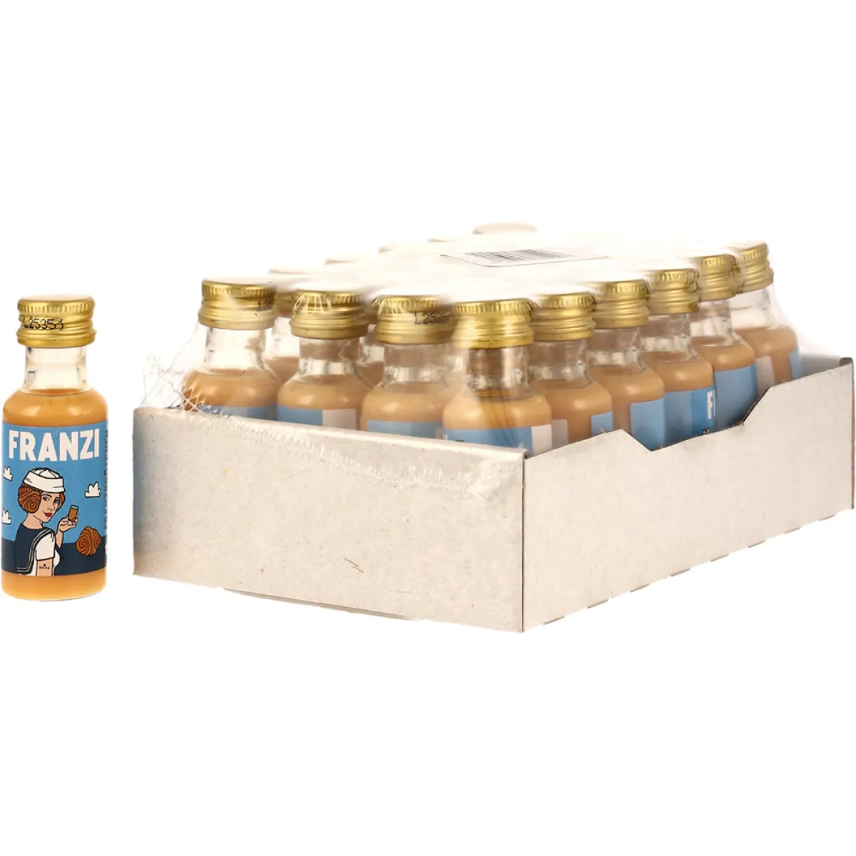 Franzi Franzbrötchen Likör 15% vol. 24x20 ml