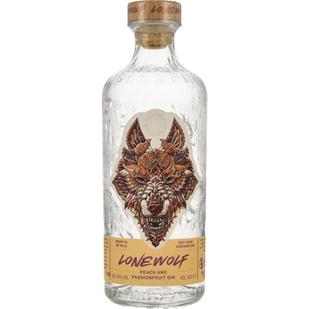 BrewDog Lone Wolf Peach and Passionfruit Gin 38% vol. 0,7 l