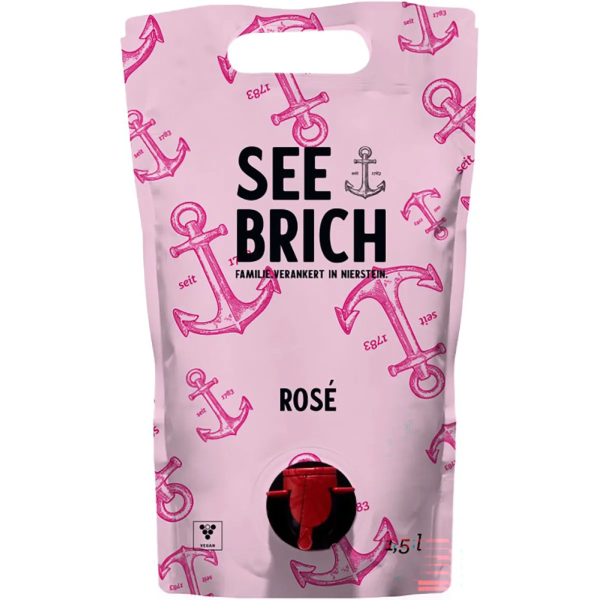 Seebrich Rosé Vegan Roséwein trocken 1,5 l | 2025
