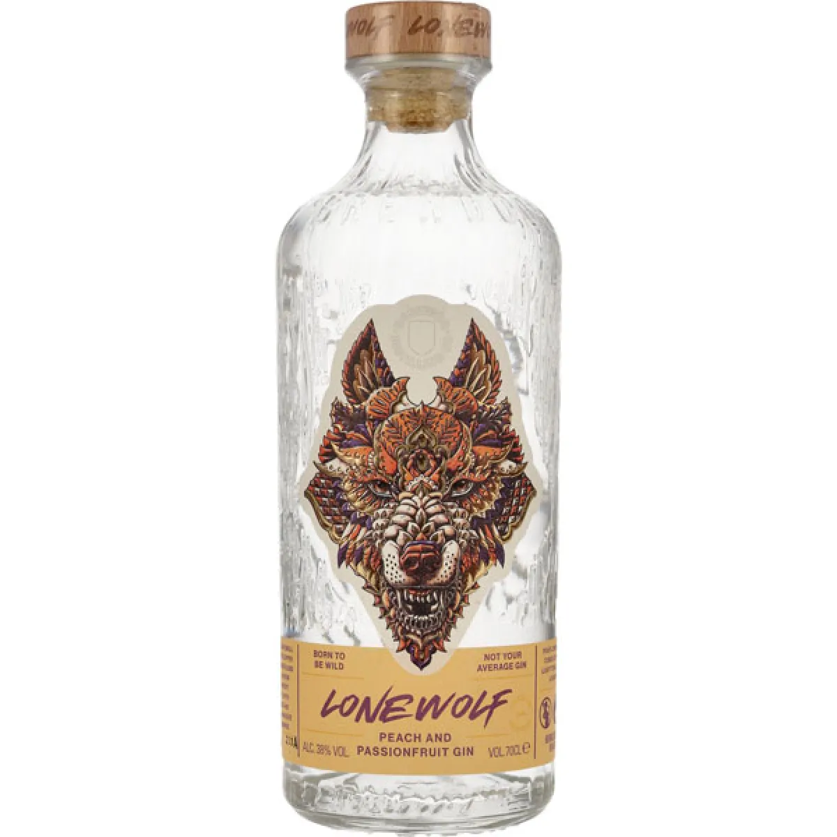 BrewDog Lone Wolf Peach and Passionfruit Gin 38% vol. 0,7 l