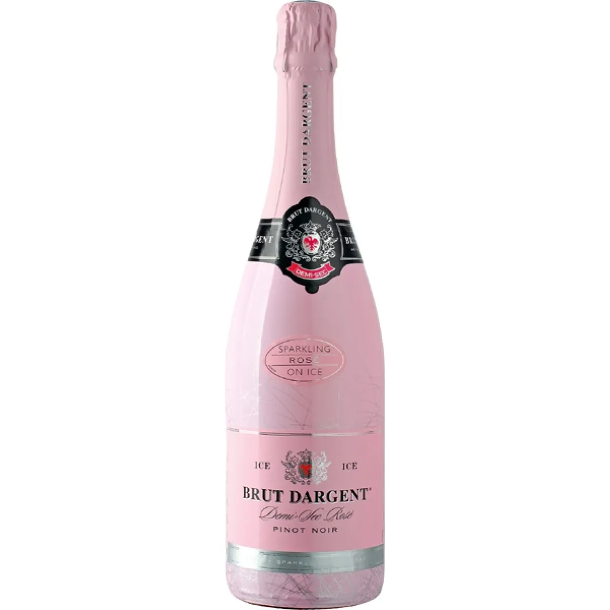 Brut Dargent Ice Demi Sec Rosé Sekt rosé halbtrocken  0,75 l