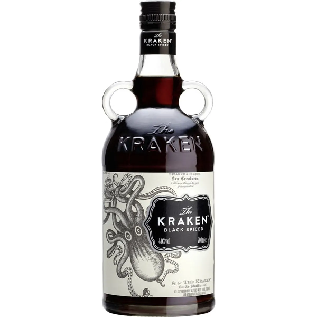 The Kraken Black Spiced (Rum-Basis) 40% vol. 0,7 l