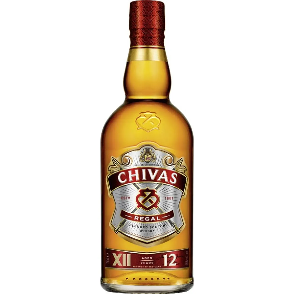 Chivas Regal Blended Scotch Whisky 12 Years 40% vol. 0,7 l