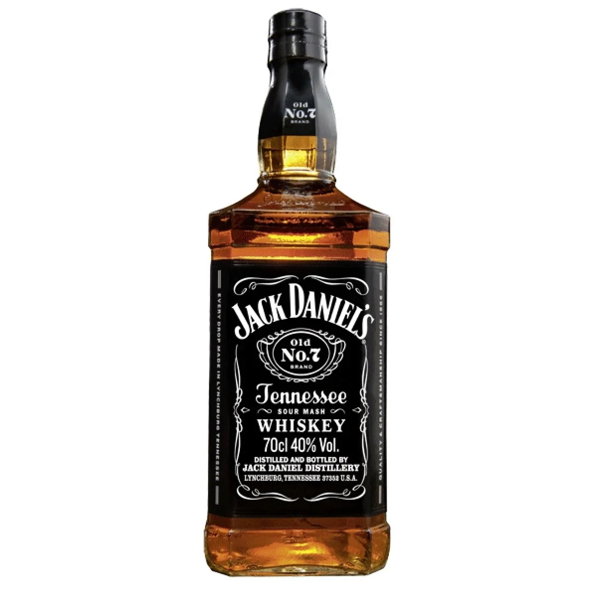 Jack Daniel's Old No.7 Tennessee Whiskey 40% vol. 0,7 l