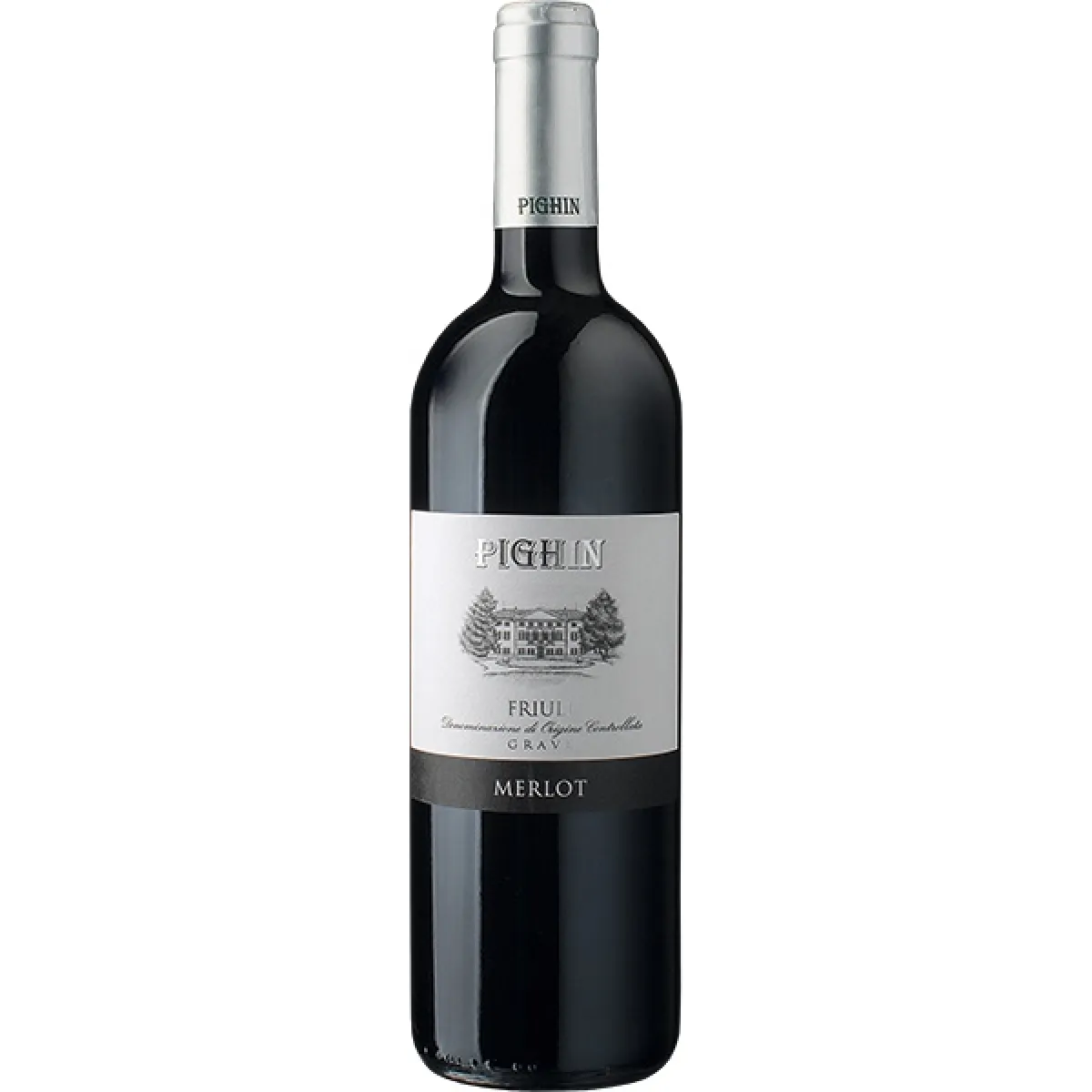 Pighin Friuli Merlot Rotwein trocken 0,75 l | 2023
