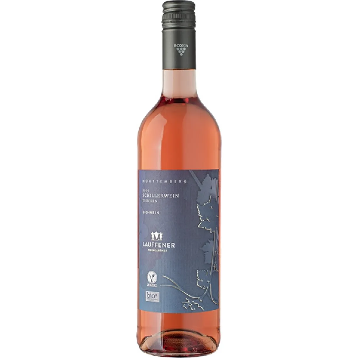 Lauffener Weingärtner Schillerwein Bio/Vegan Roséwein trocken 0,75 l | 2022