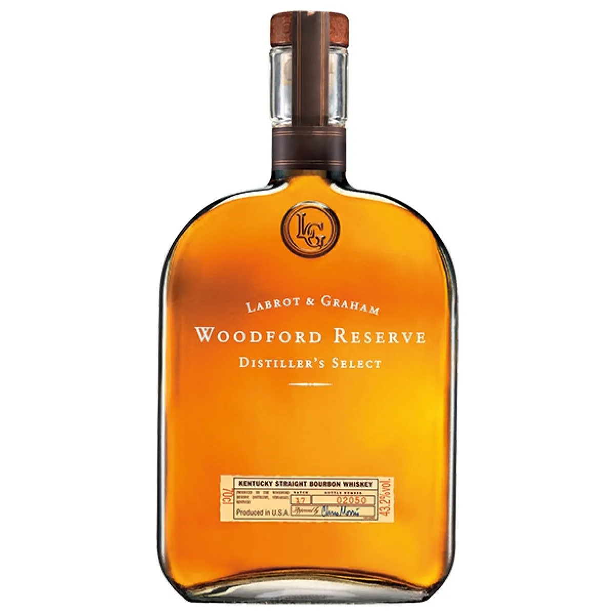 Woodford Reserve Kentucky Straight Bourbon Whiskey 43,2% vol. 0,7 l