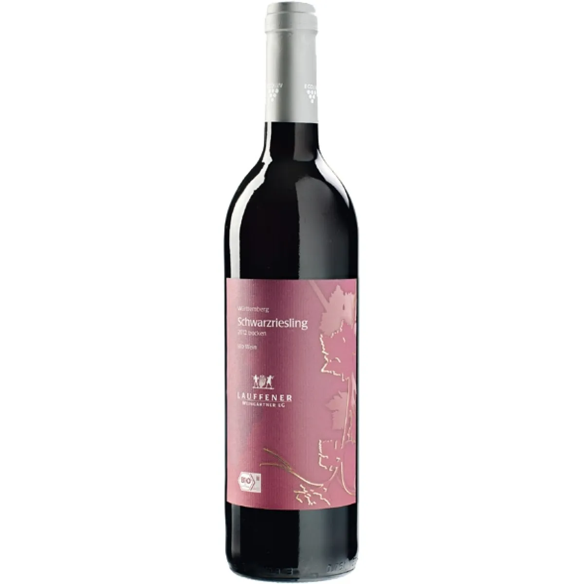 Lauffener Weingärtner Schwarzriesling Bio/Vegan Rotwein trocken 0,75 l | 2021