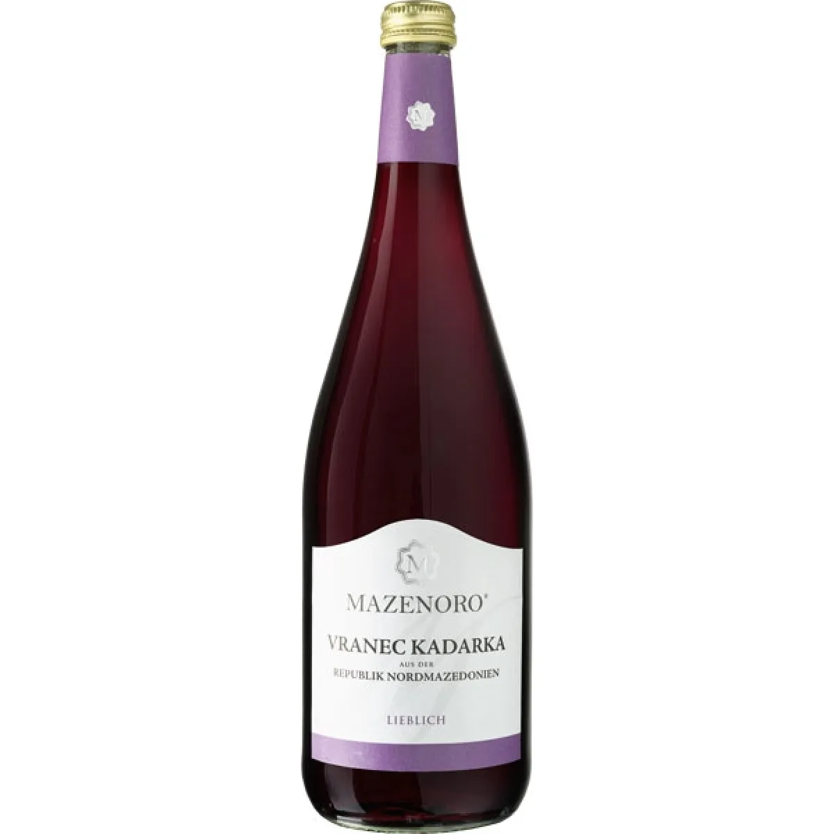 Nordmazedonischer Kadarka Rotwein lieblich 1 l | 2023