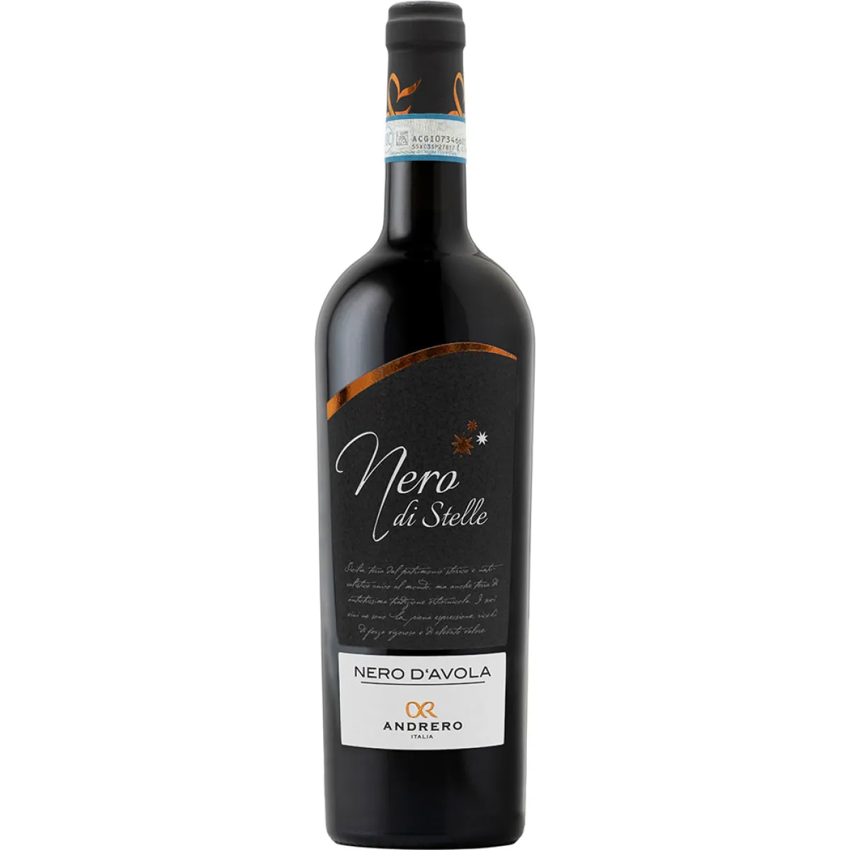 Andrero Nero di Stelle Nero d'Avola Rotwein trocken 0,75 l | 2023