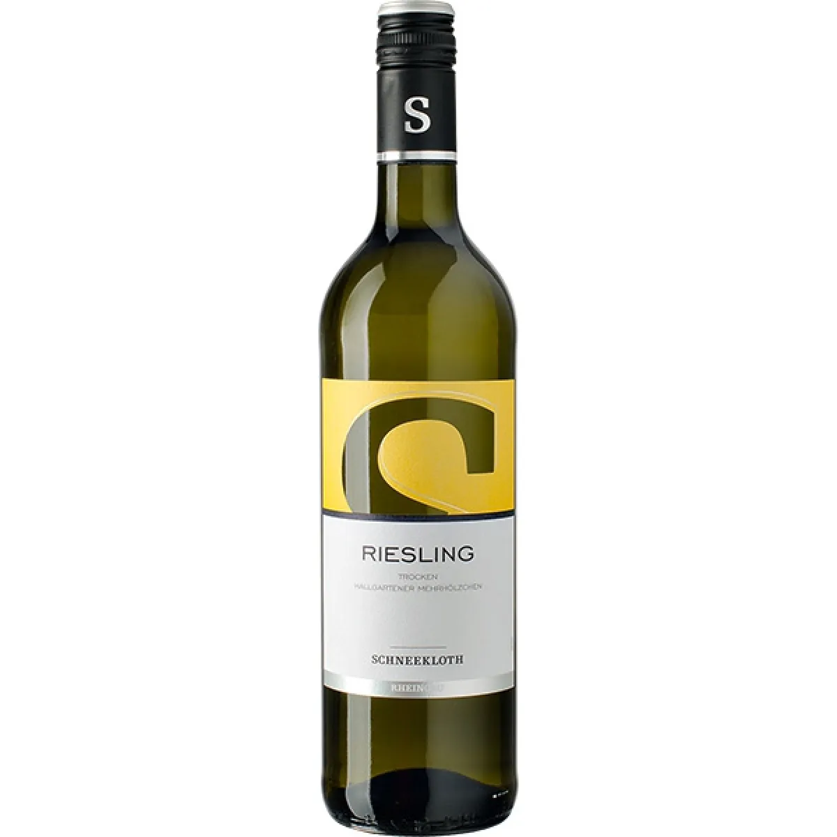 Schneekloth Riesling Hallgartener Mehrhölzchen Weißwein trocken 0,75 l | 2023