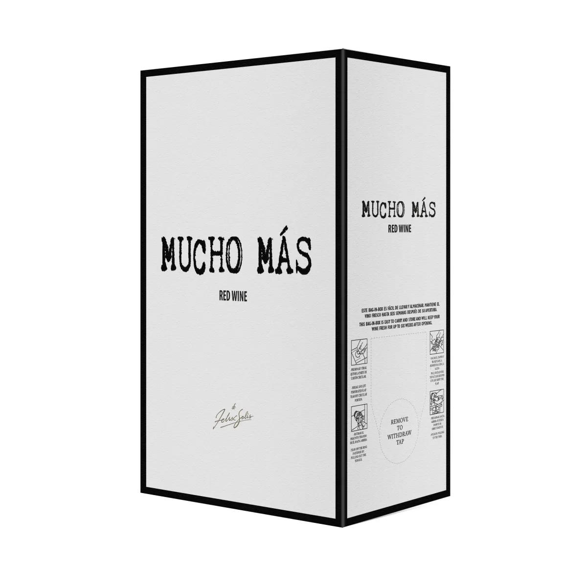 Felix Solis Mucho Más Rotwein trocken Bag in Box 3 l