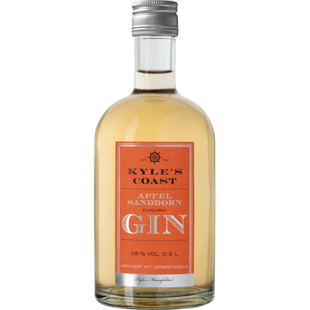 Kyle's Coast Apfel Sanddorn Gin 38% 0,5 l
