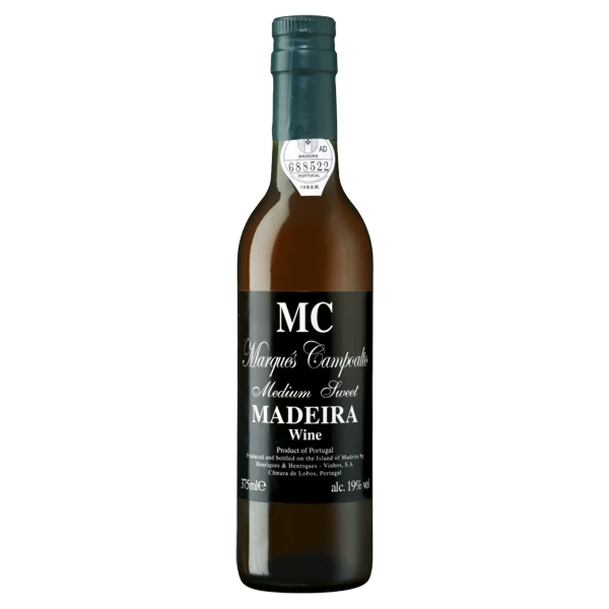 Marques Campoalto Madeirawein halbtrocken 0,375 l