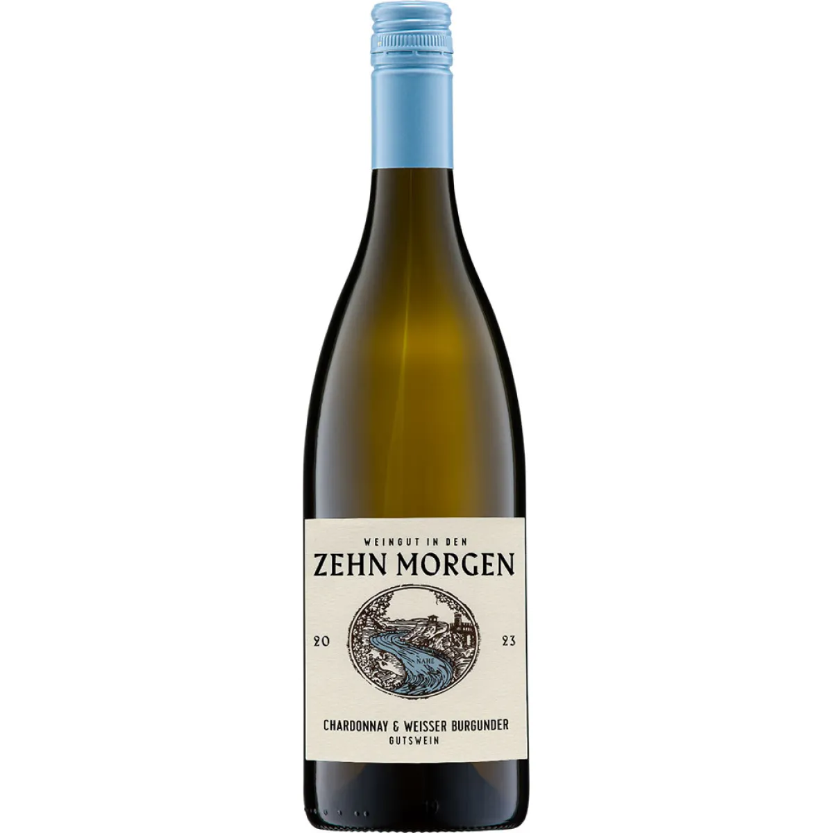 Weingut In den Zehn Morgen Chardonnay & Weißer Burgunder Bio Weißwein trocken 0,75 l | 2024