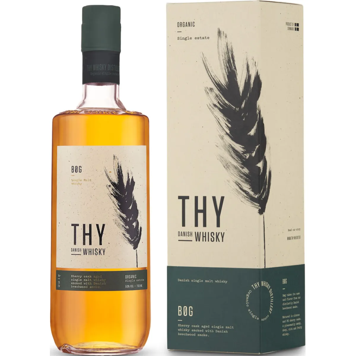 Thy Bøg Danish Single Malt Whisky 50% vol. 0,7 l