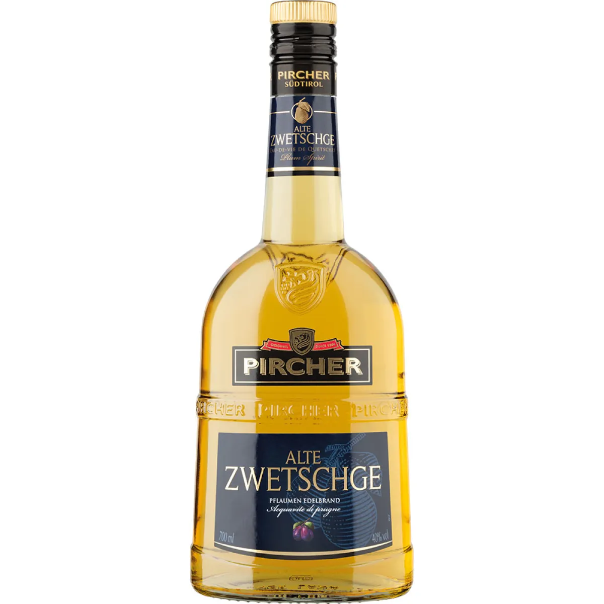 Pircher alte Zwetschge Edelbrand 40 % vol. ,7 l
