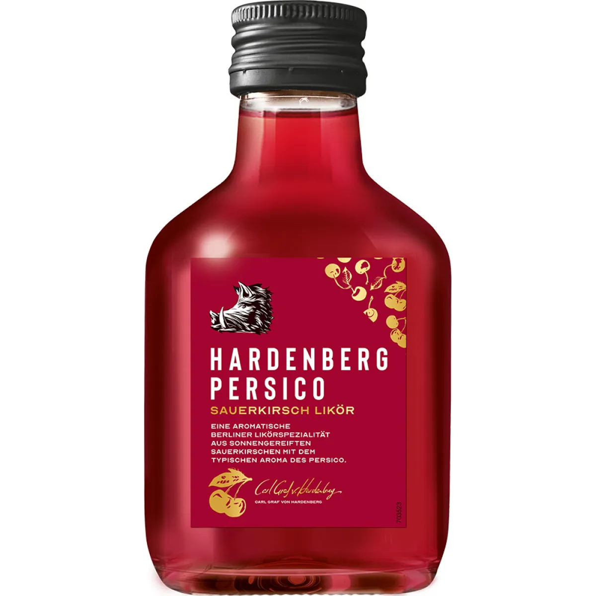 Hardenberg Persico Sauerkirsch Likör 18% vol. 0,1 l