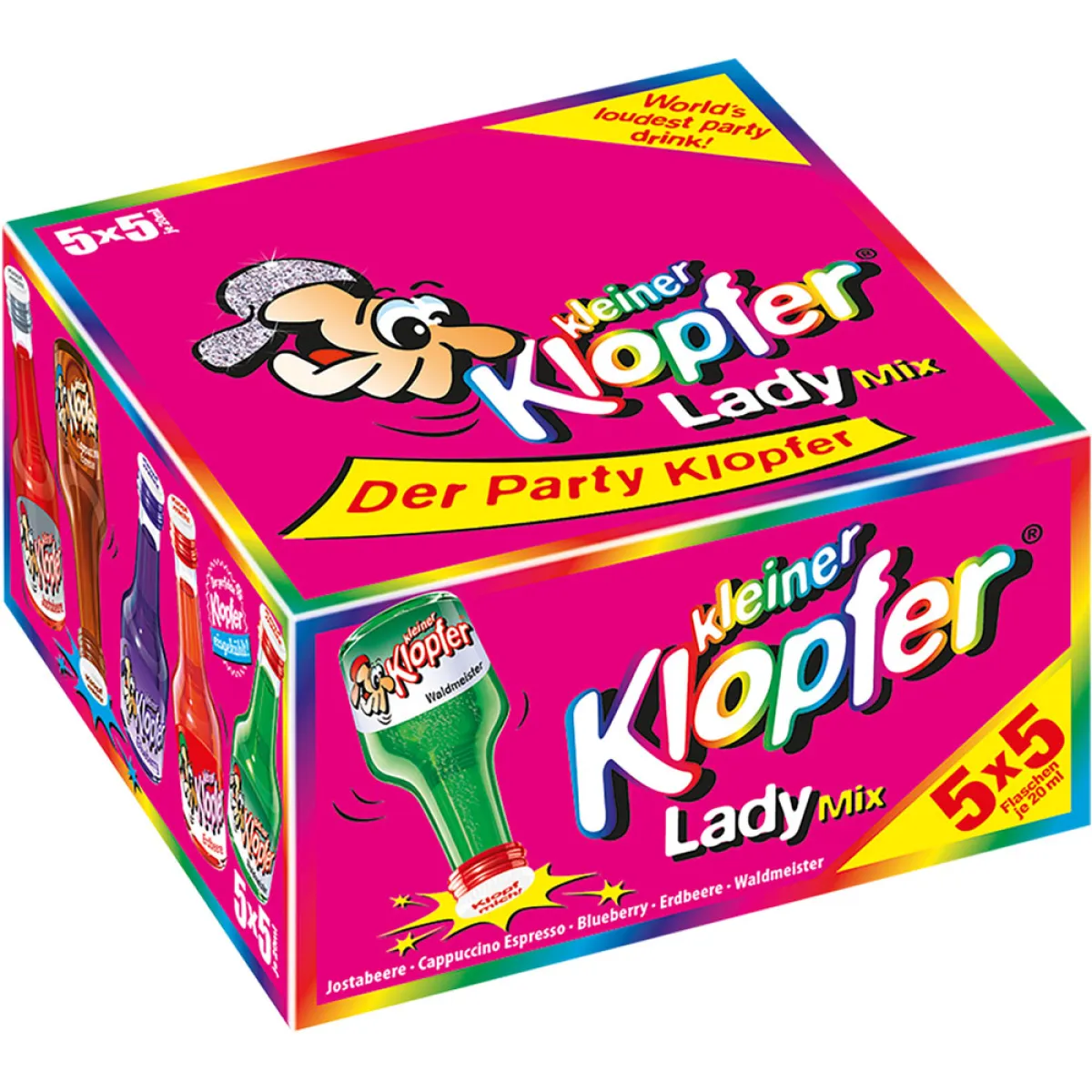 Kleiner Klopfer Lady-Mix 17% vol. 25x20 ml