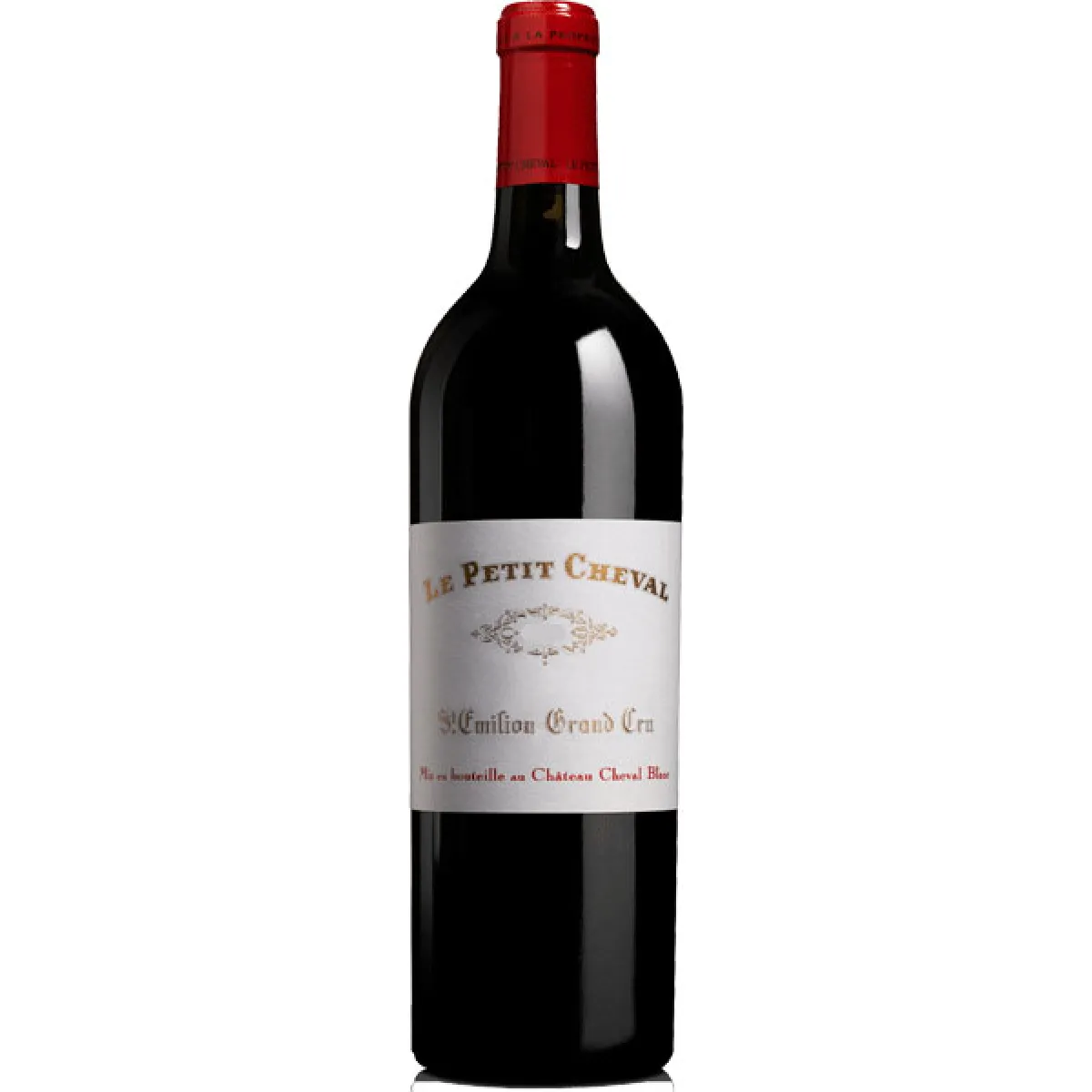 Le Petit Cheval blanc 2. Wein 3 Flaschen in Original Holzkiste Weißwein trocken 0,75 l | 2018