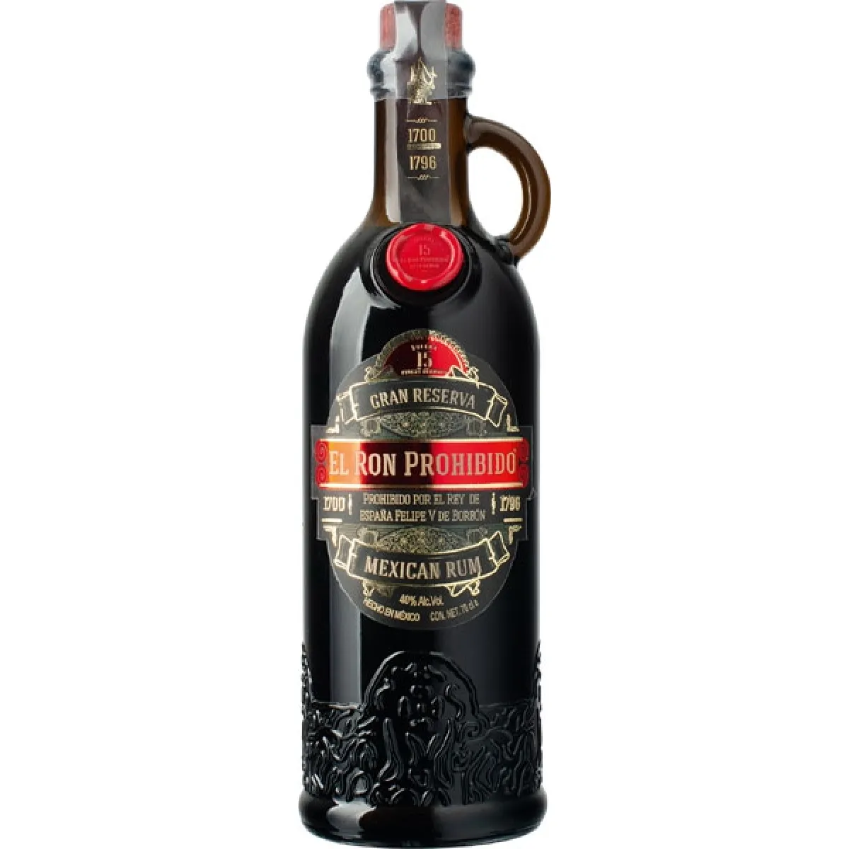 El Ron Prohibido Gran Reserva 15 Anos Rum 40% vol. 0,7 l